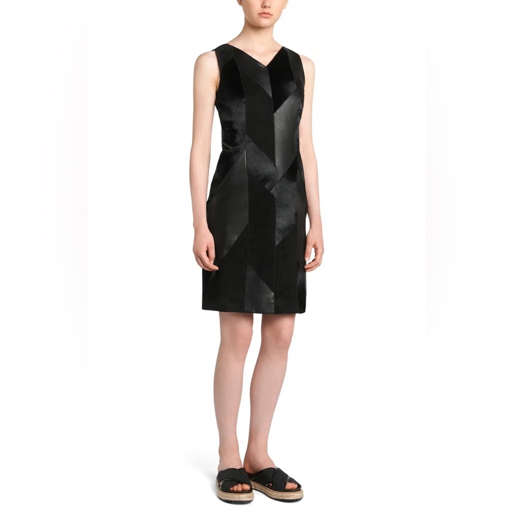 Boss Black Geometric Mini Dress